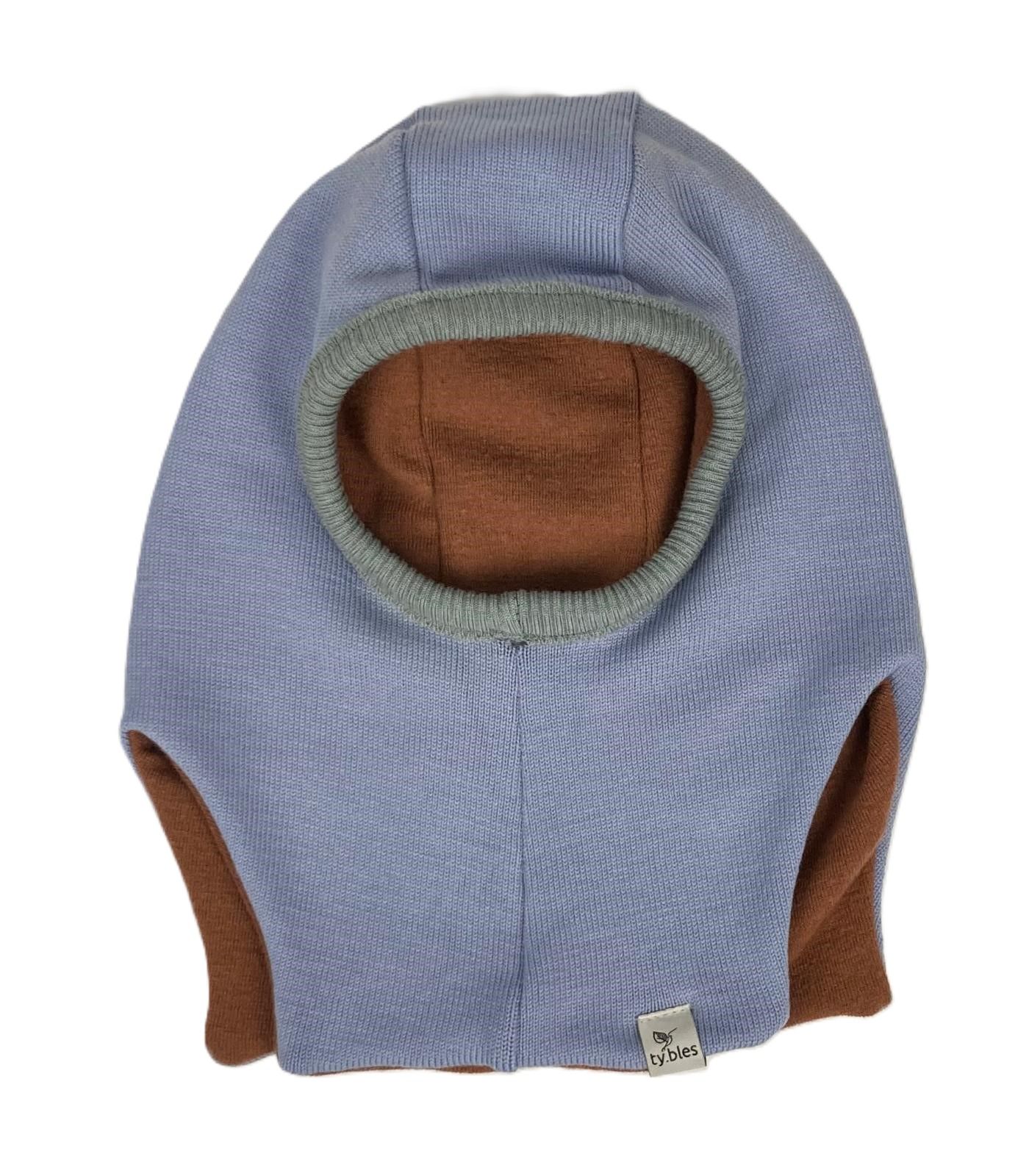 Czapka kominiarka 100% wełna merino lambs wool 5-8  lat wełniana