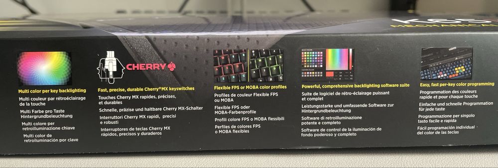 Klawiatura Mechaniczna Corsair K65 RGB