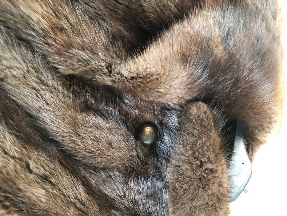 Naturalne futro damskie z norki