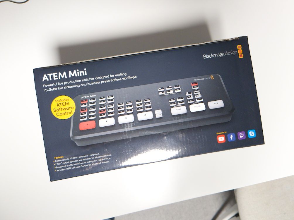 BlackMagic ATEM Mini, nowy, w pudełku