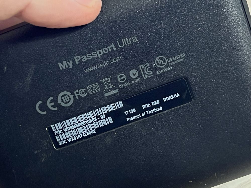 Dysk zewnętrzny WD My Passport Ultra 1TB