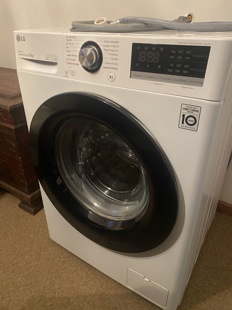 Maquina Lavar Roupa LG 8kg