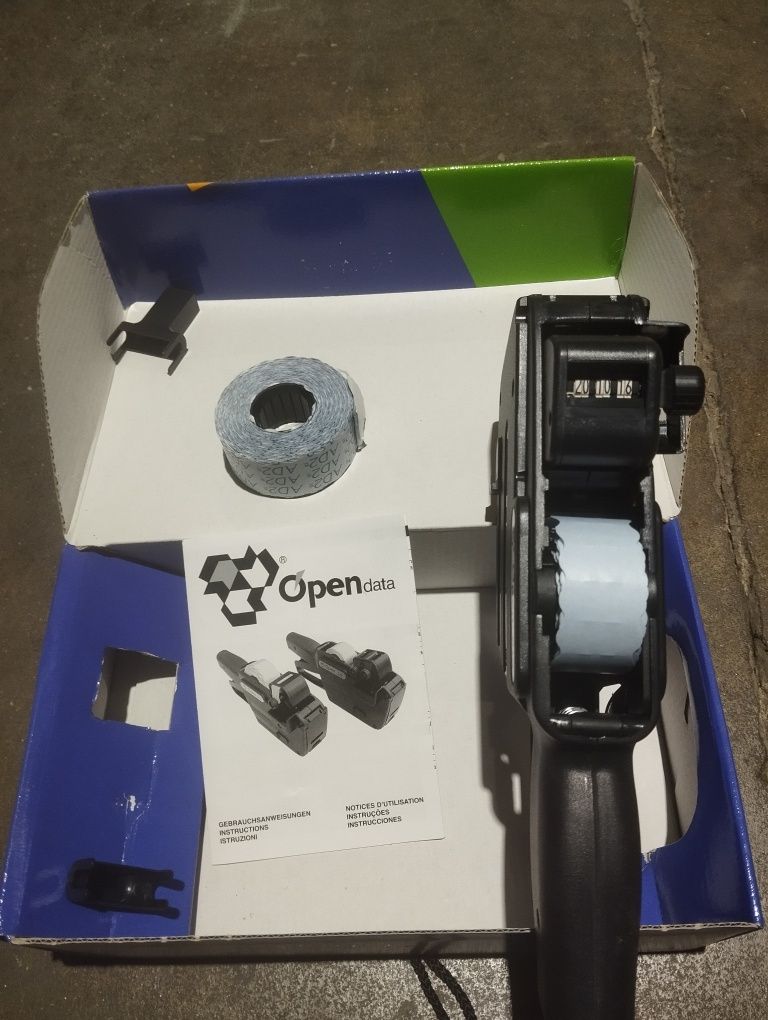 Máquinas de etiquetar open novas