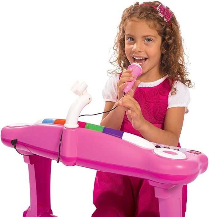 zestaw do karaoke pianino i taboret   Simba dla dzieci jak za darmo