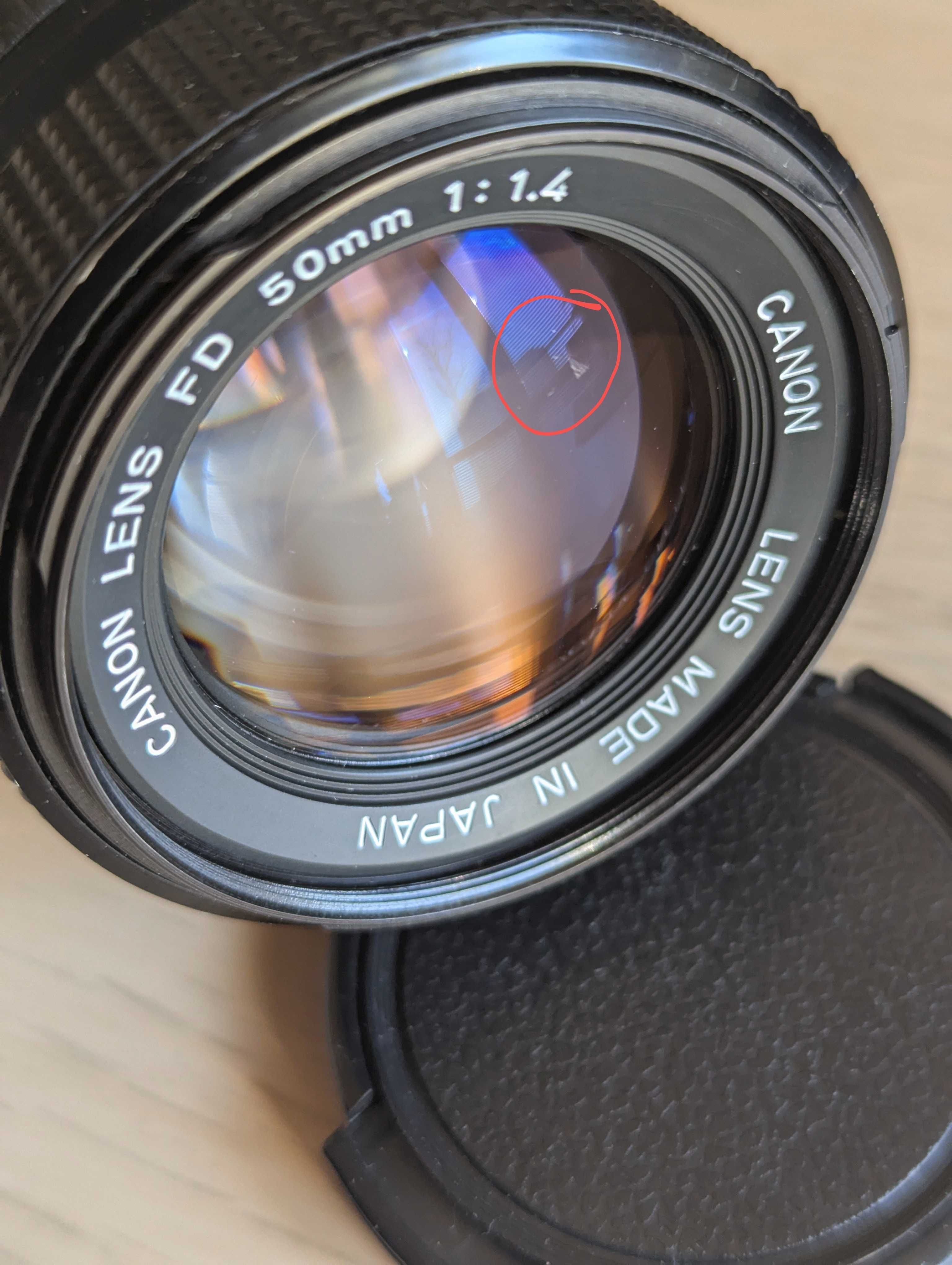 Canon FD FDn 50mm f1.4