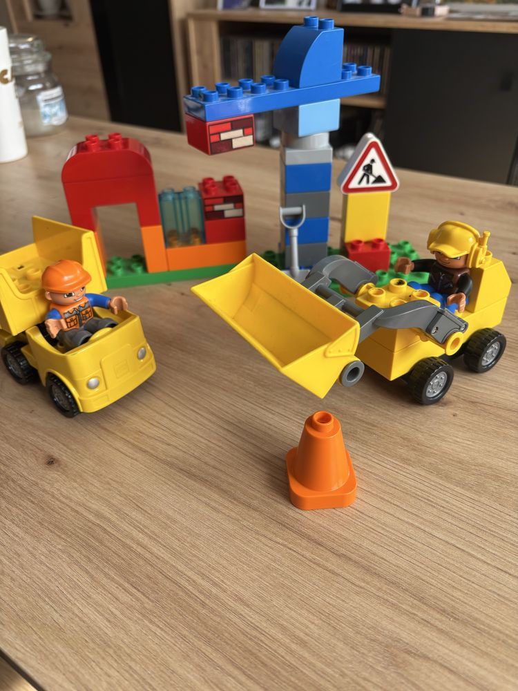 Klocki lego duplo 10518 mój pierwszy plac budowy