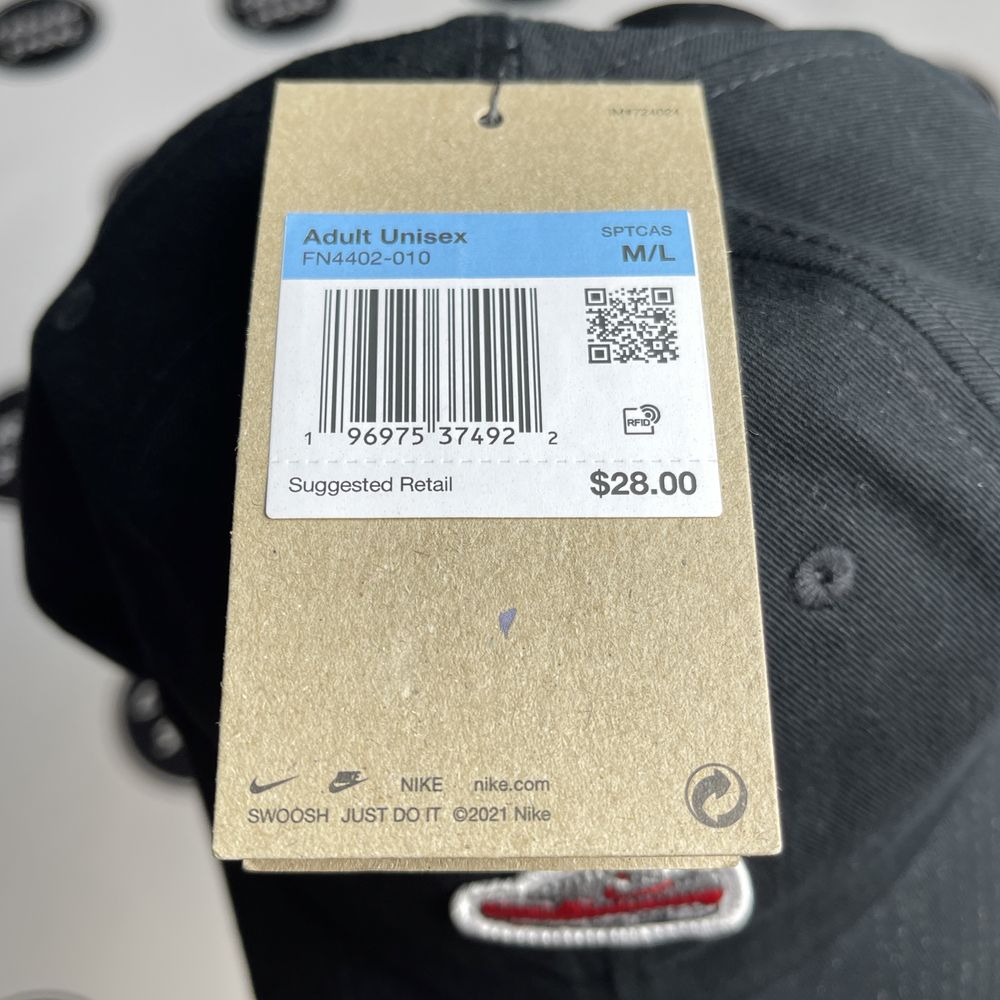 ОРИГІНАЛ Кепка Nike Air Max Бейсболка FN4402-010 з США