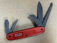 Scyzoryk Victorinox Harvester Alox Old Cross AcidWash Mod
