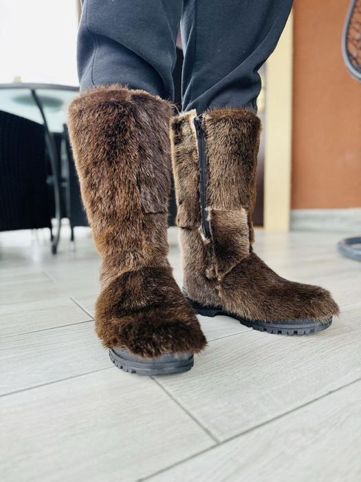 Продам сапожкі унти, видра і бобер шию на заказ любий розмір