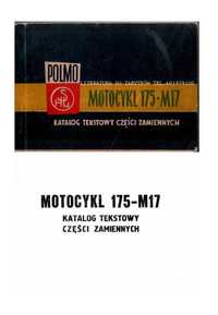 Katalog części motocykla shl 175 m17