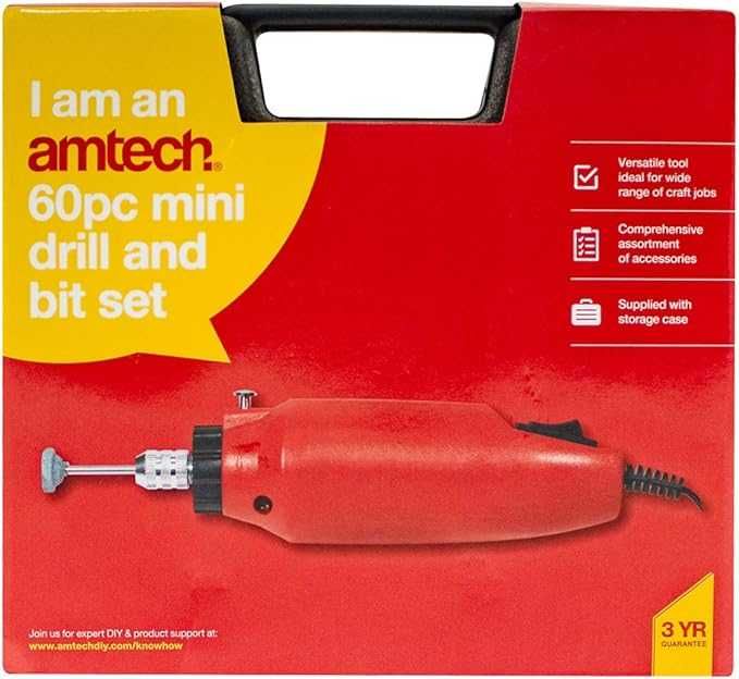 Amtech Mini wiertarka/frezarka V2560