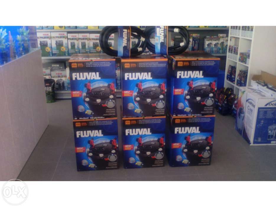 Fluval fx6 para aquario novo