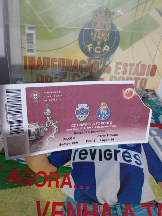 Troco Supertaça e da Taça de Portugal FC Porto Benfica Estrela Amadora