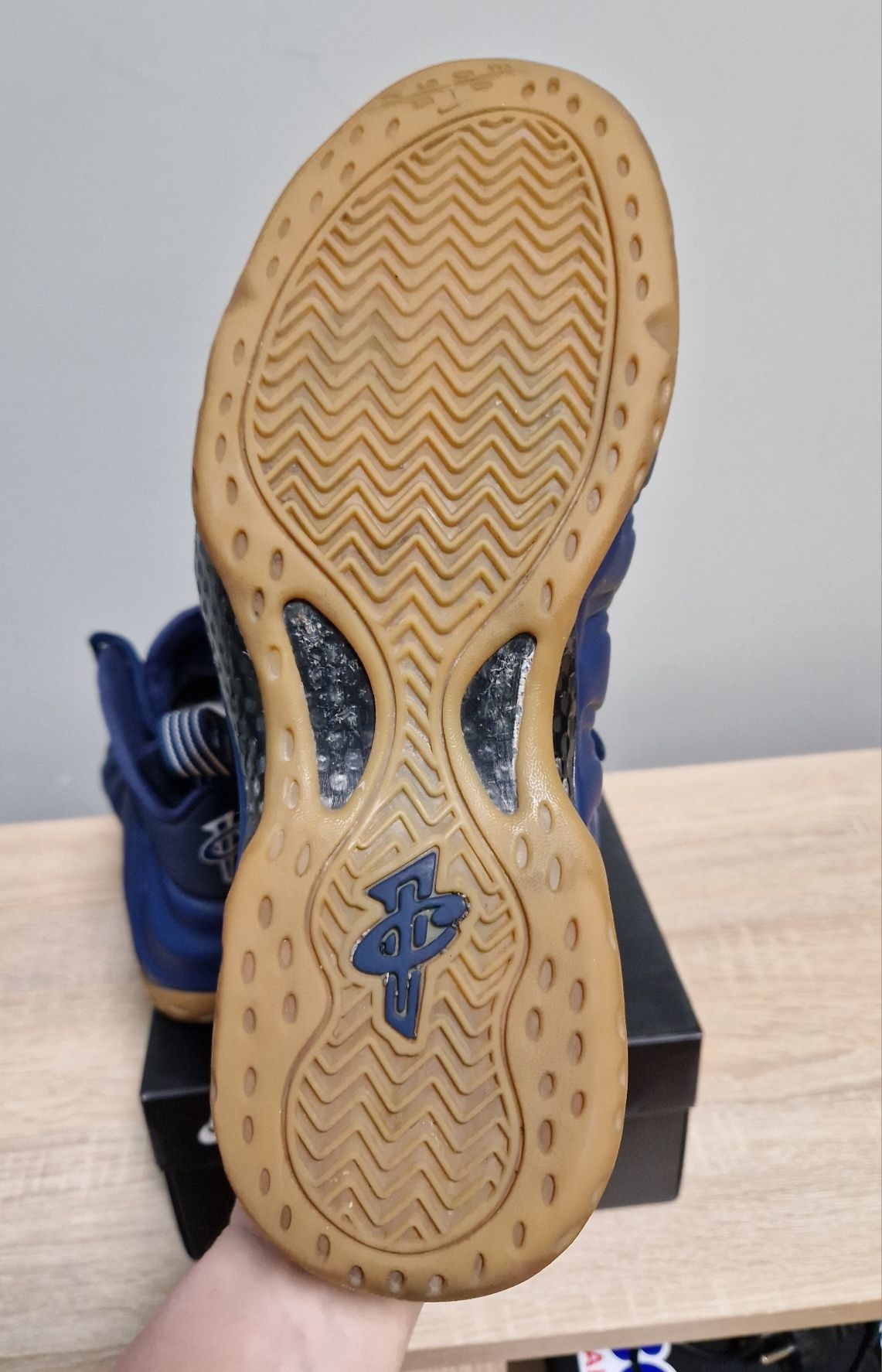 Кросівки NIKE AIR FOAMPOSITE ONE BLUE, розмір 10,5(28 см)