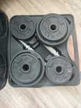 Decathlon  Zestaw Hantli 20Kg