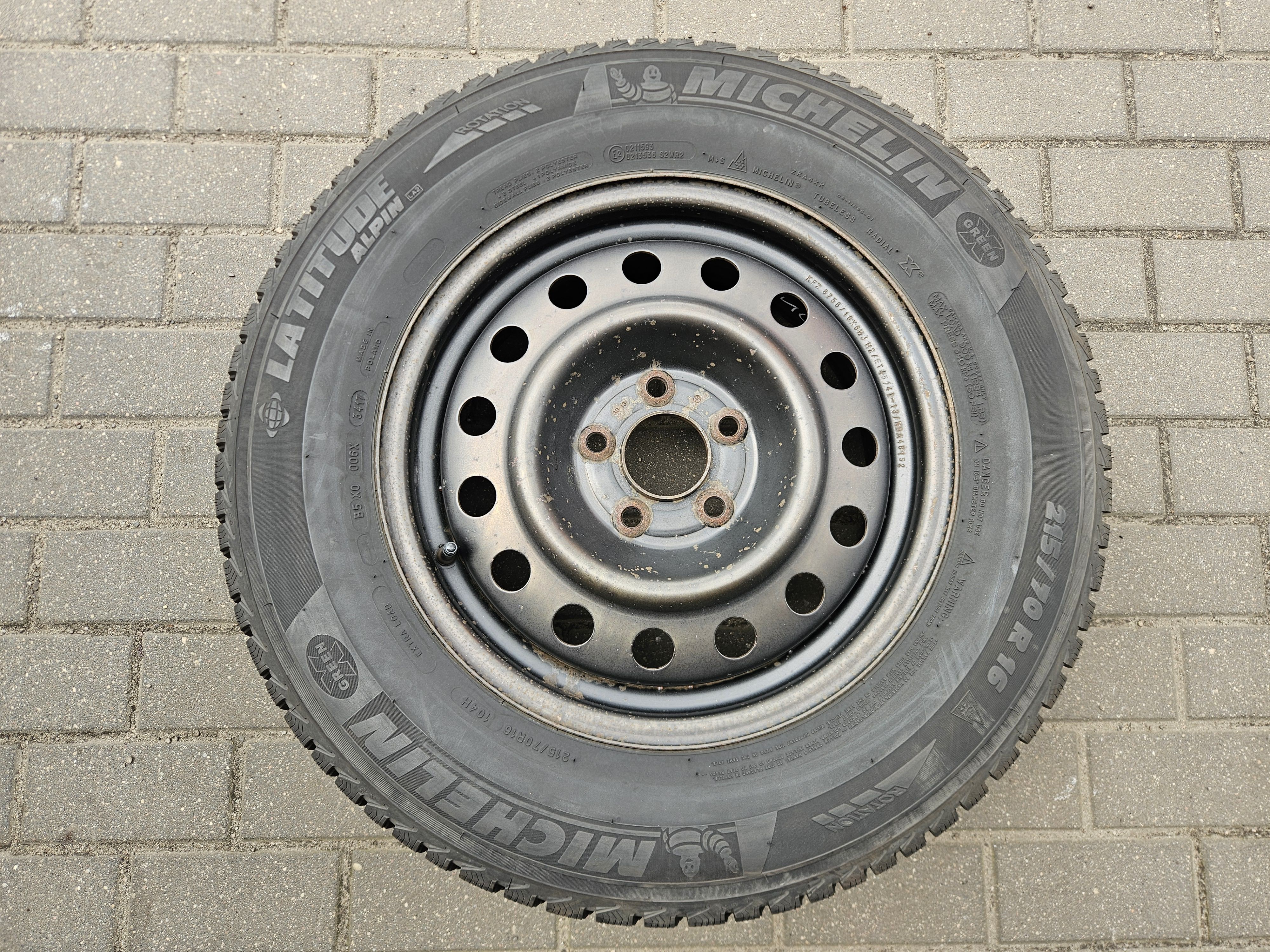 4x Felgi stalowe 6.5 x 16 5x114,3 ET45 Hyundai / Kia [746]