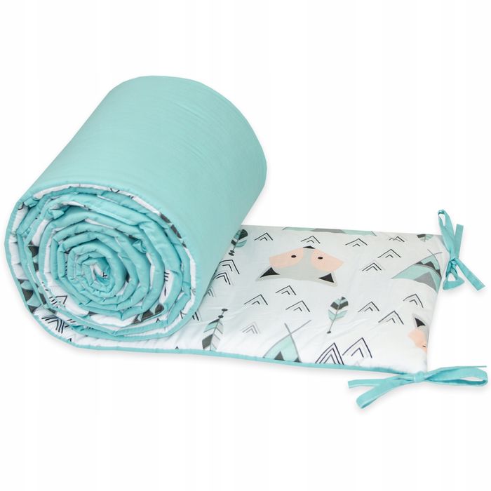 Ochraniacz 210X30 Do Łóżeczka 140X70 Super Jakość!