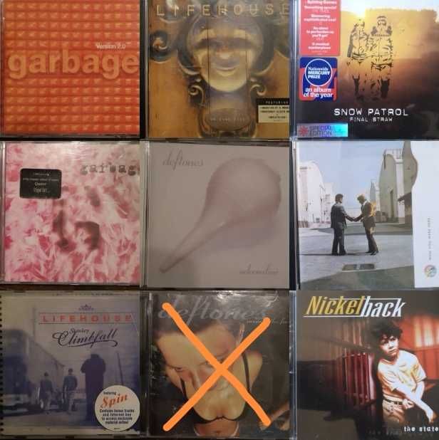 CD's usados (Beatles, pearl jam, rolling stones etc)