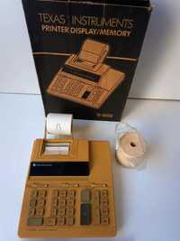 Calculadora TEXAS INSTRUMENTS / memória e Impressora. - Vintage