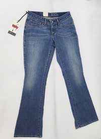 Spodnie damskie dzwony LEVI'S JEANS dżinsowe W30 L32 M/L SPL012