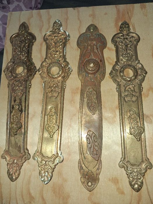 Klamki okucia mosiądz