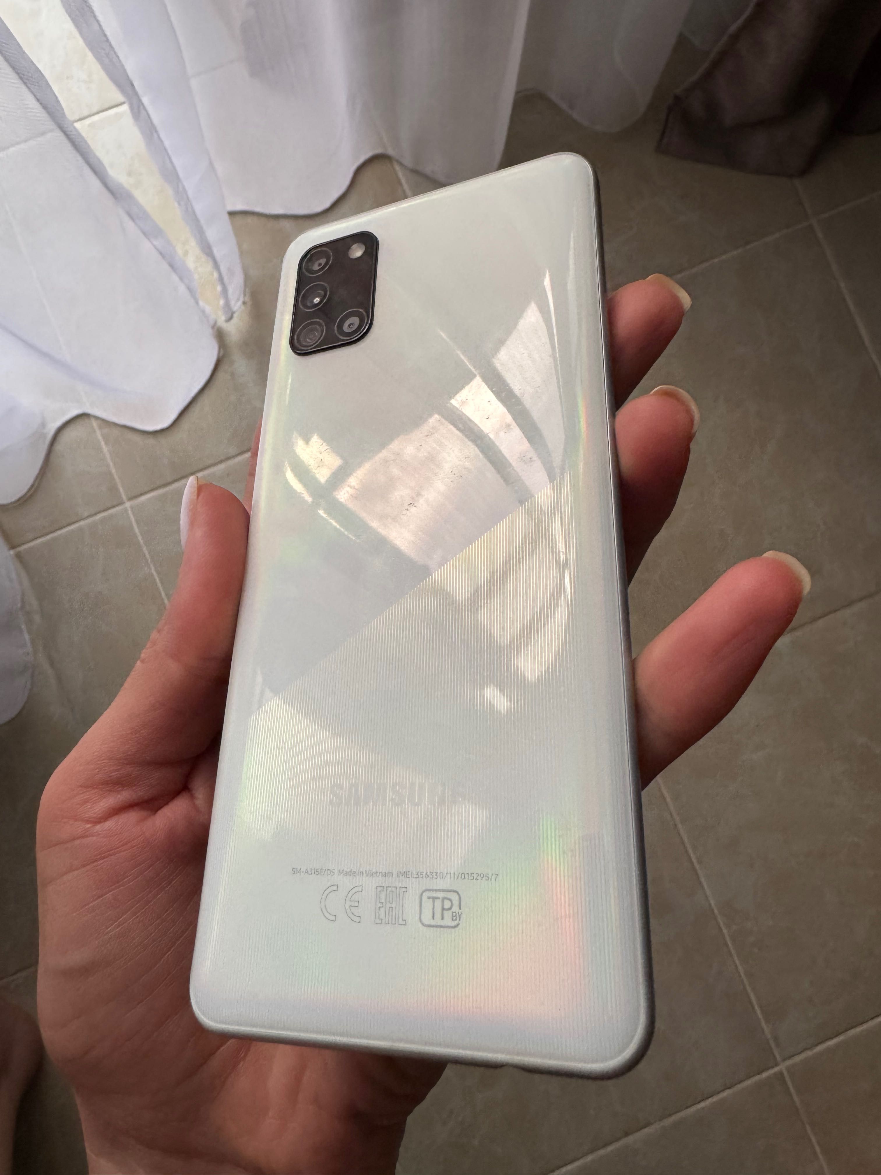 Телефон Samsung A 31/ 128 gb білий батарея 5000 мАг