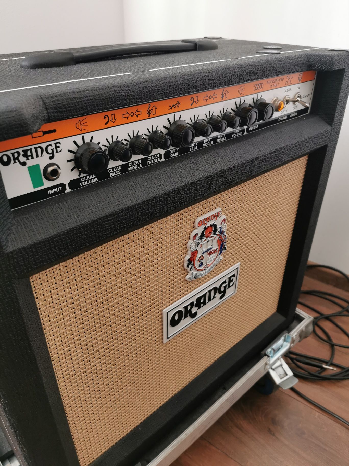 Orange Rockerverb 50 Mk ll combo