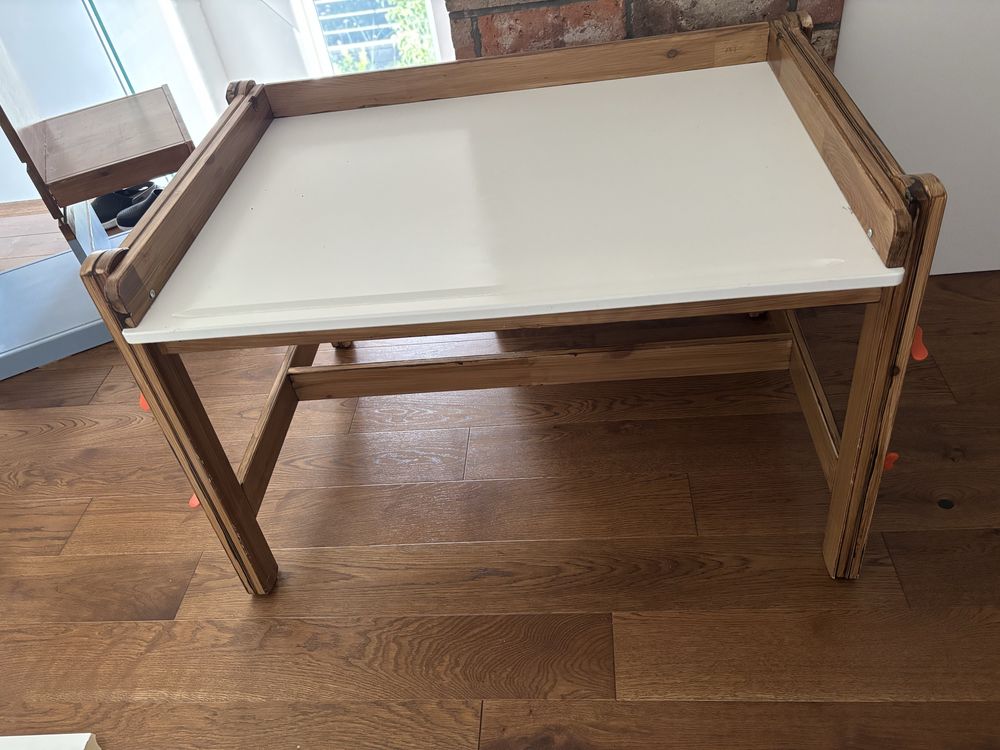 Regał Ikea trofast + biurko Ikea Flisat