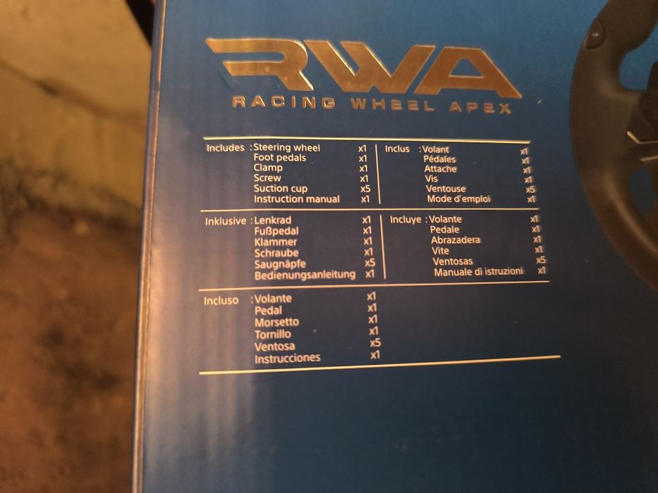 Volante  HORI Racing Wheel Apex novo