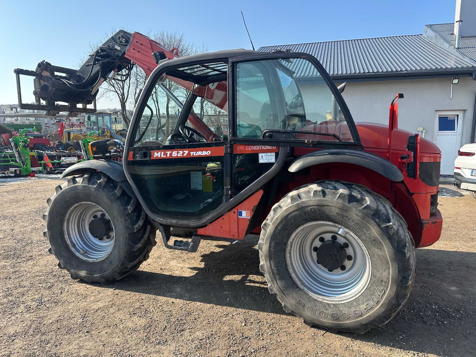 Manitou MLT 627 Turbo LSU! Stan BDB! Ładowarka teleskopowa JCB