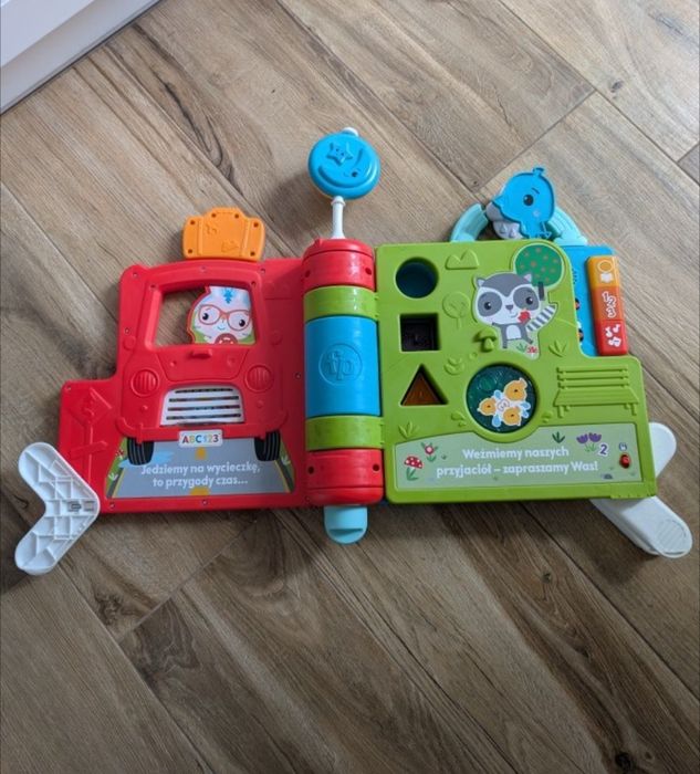 Fisher Price Edukacyjna Grająca książeczka Gigaksiążka