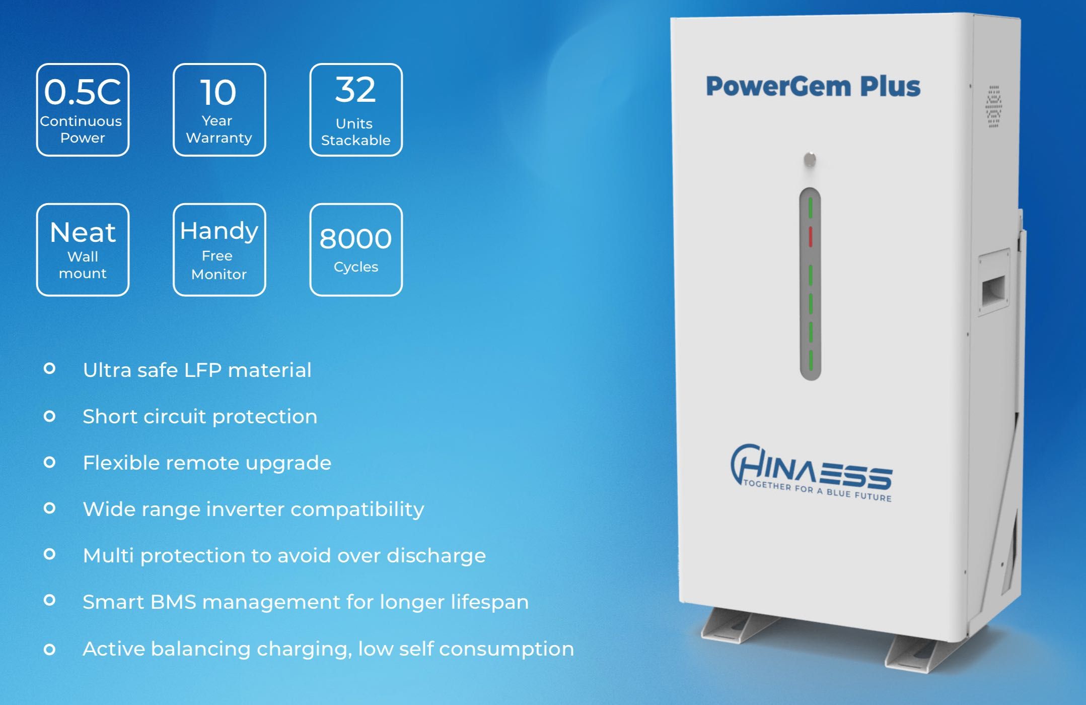 Zestaw PV 10 kWp (14x700WS+DEYE 10K LP3+mag HinaESS Powergem 14.3 kWh]