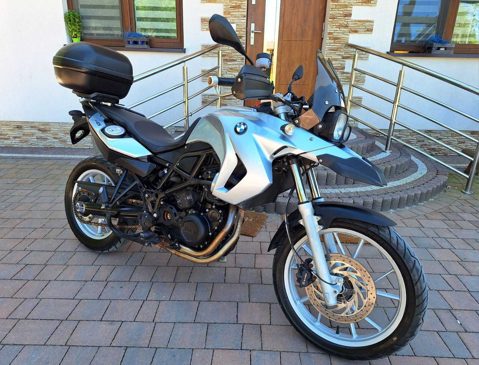 BMW F650 GS TWIN 800 100% Oryginał KUFER GIVI Szybka Handbary MEGA