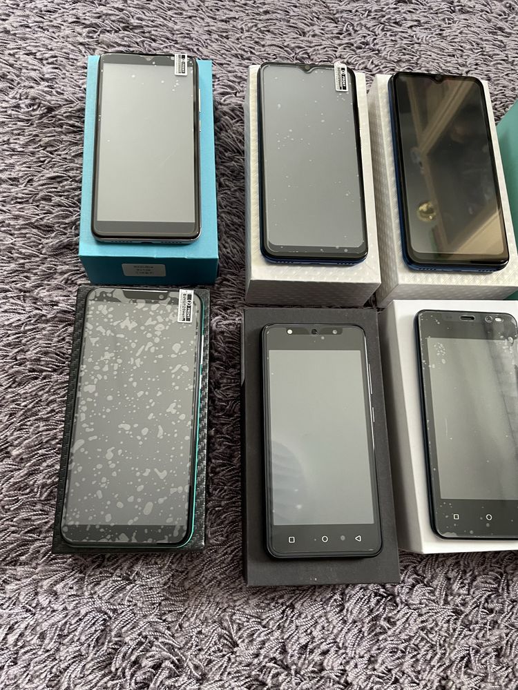 Telefony smartfony 8 szt