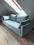Sofa miętowa rozkładana