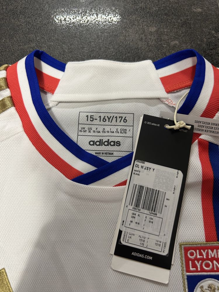 Koszulka Piłkarska Adidas Olympic Lyonnais Lyon nowa z metką
