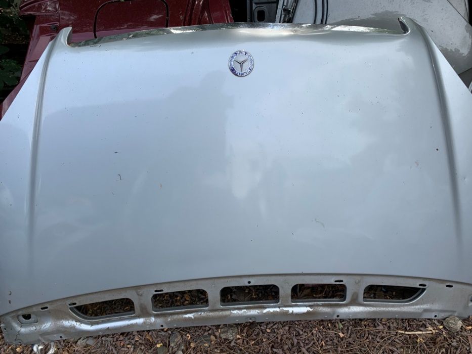 Mercedes A klasa W169 Maska pokrywa silnika srebrna 761 części