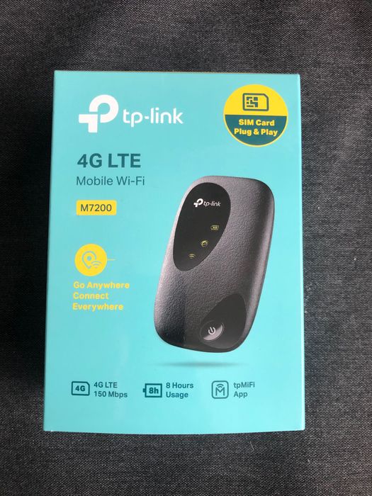 Router Wi-Fi TP-Link M7200 na kartę SIM bezprzewodowy mobilny 4G LTE