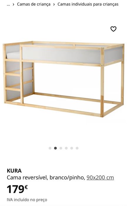 Cama reversível IKEA