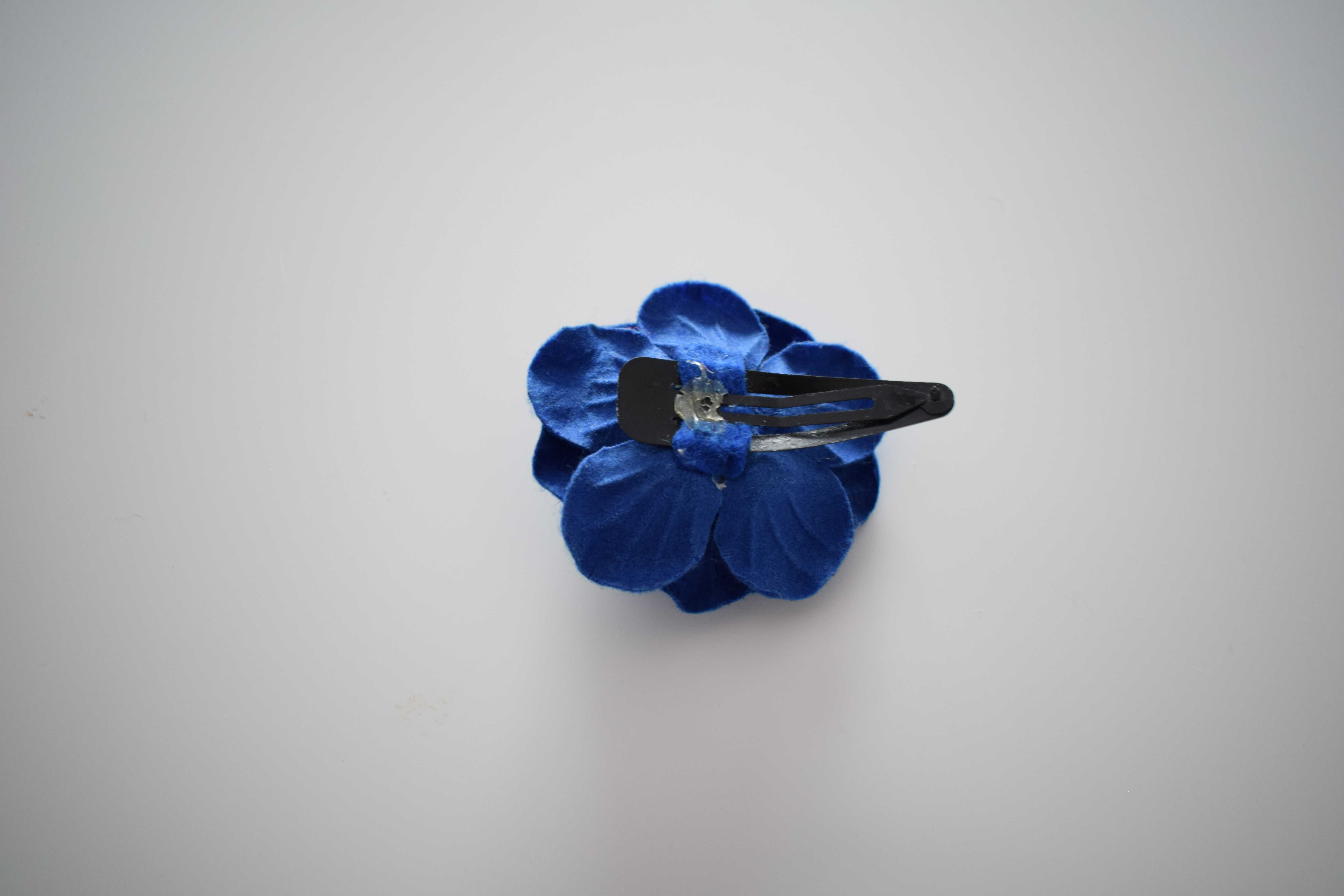 Flor Cabelo Azul