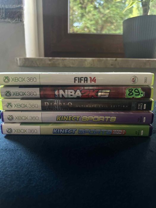 Xbox 360 S + kinect + gry
