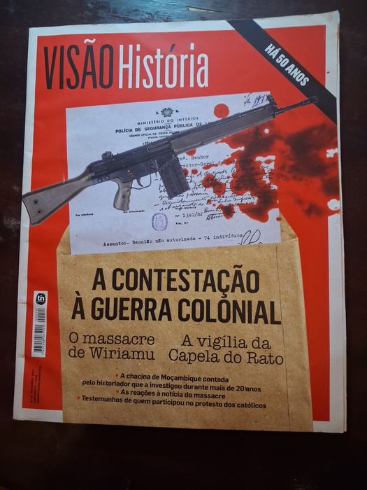 Lote 6 revistas Visão História