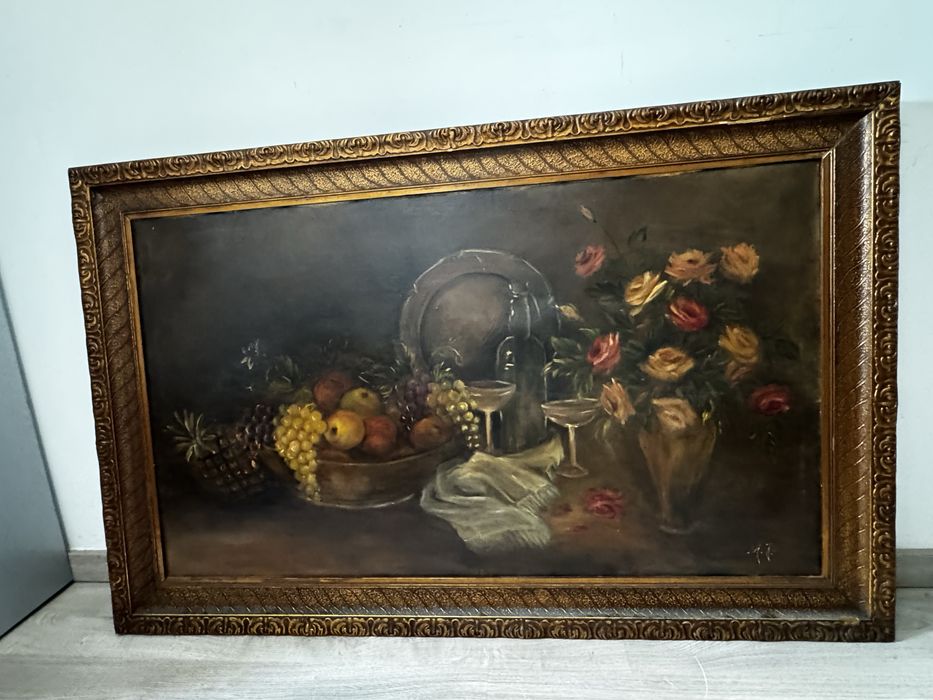 Quadro antigo - Óleo sobre tela