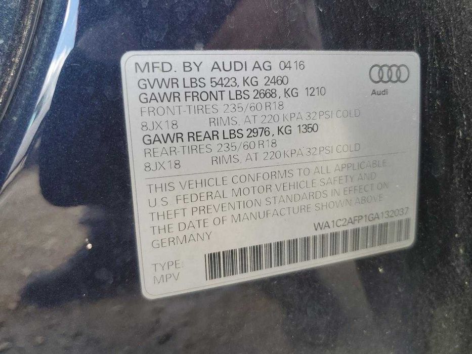 2016 Audi Q5 Premium