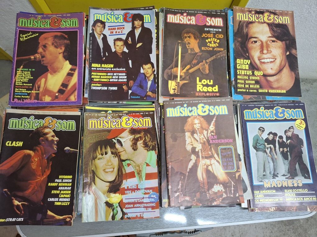 Revista musica e som vintage