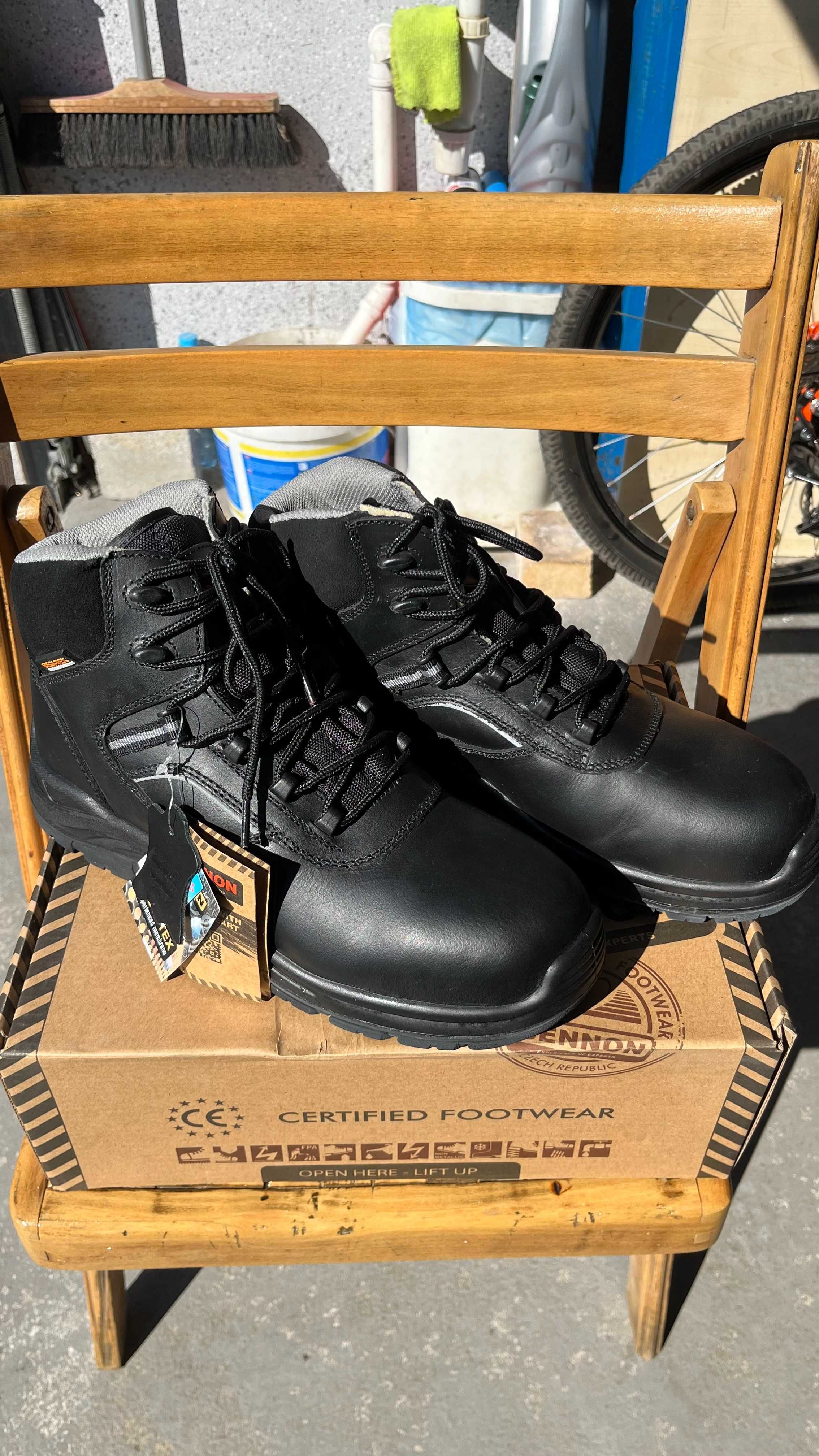 Nowe Buty Robocze BENNON DURATOR S3 Non Mettalic HIGH, rozmiar 42