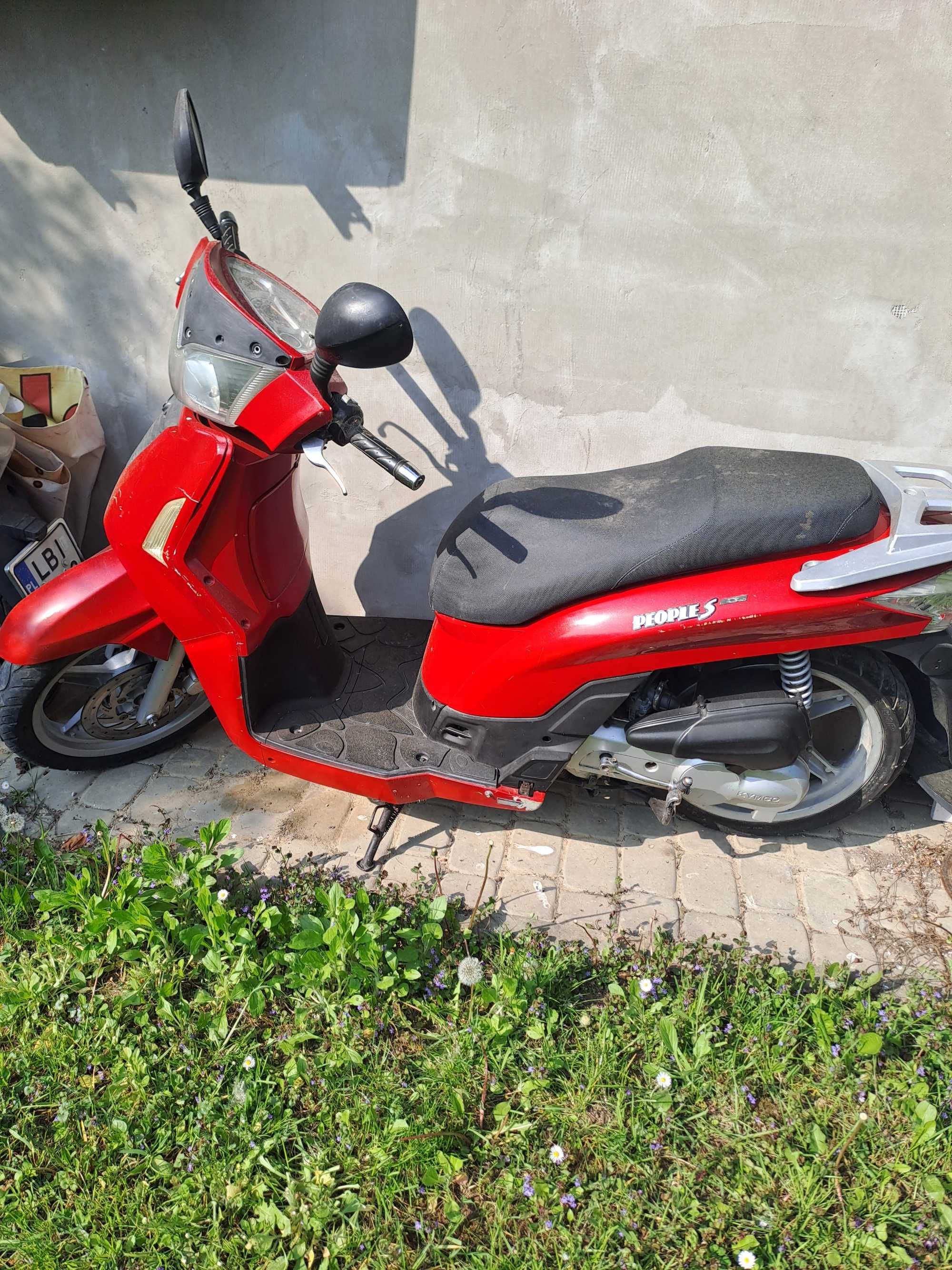 Kymco People s 50 koło lampy siedzenie silnik