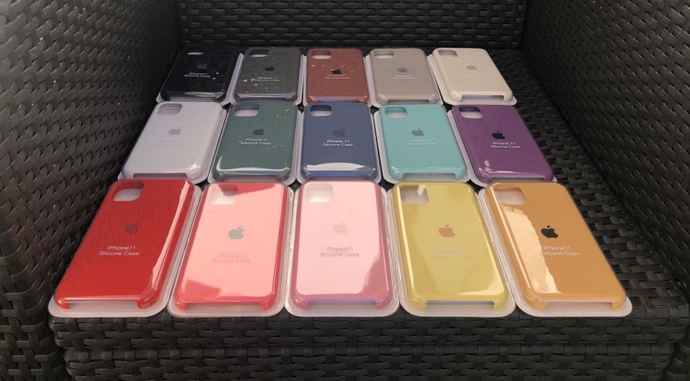 LIQUIDAÇÃO - Capas silicone para iPhone 12