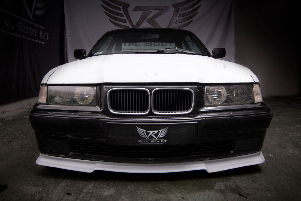 BMW E36 Rieger GT Look dokładka standardowy zderzak
