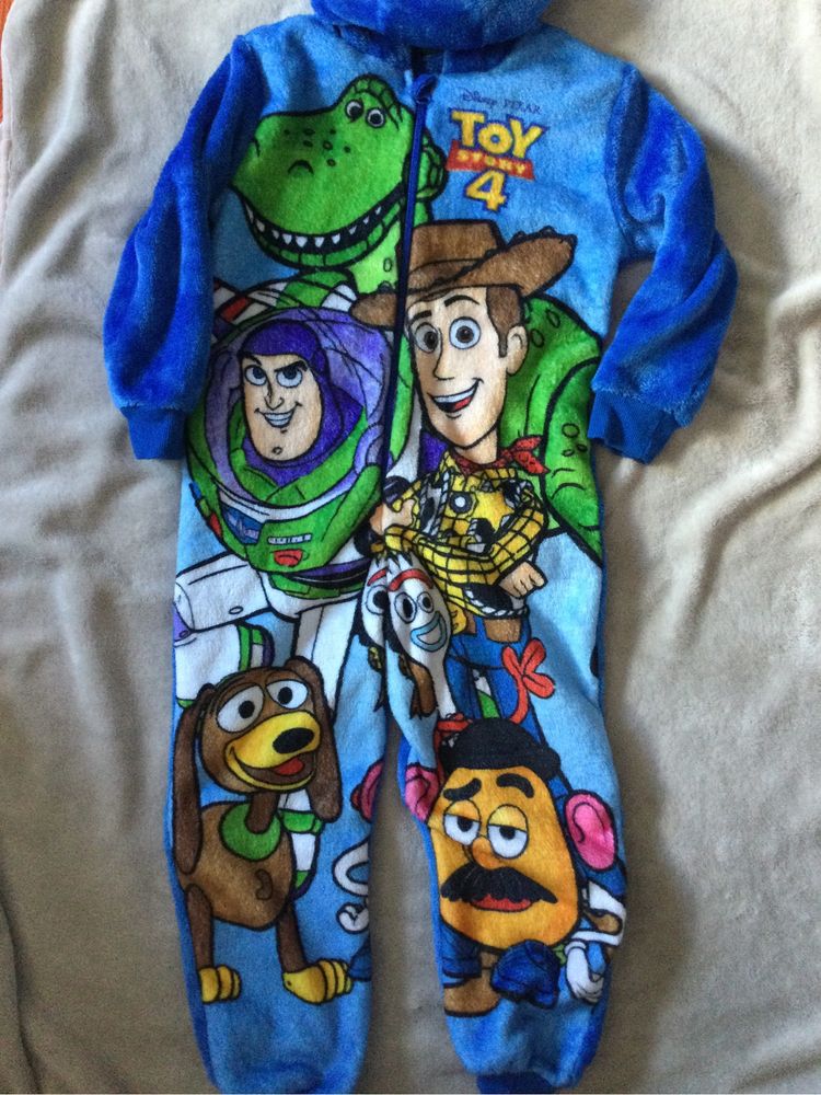 Polarowy kombinezon z kapturem Toy story 4 roz. 104/110